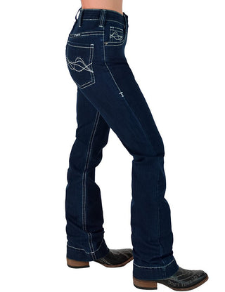 Class Act in Silver Bootcut Jeans by Cowgirl Tuff – Apparel from Bronco Western Supply Co.