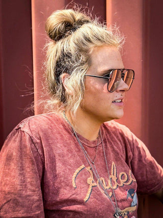 Classic Aviators - Tangle - Free Oversized Sunglasses – Accessories from Bronco Western Supply Co.