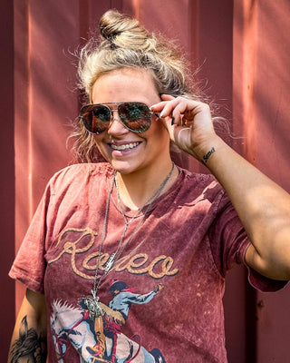 Classic Aviators - Tangle - Free Oversized Sunglasses – Accessories from Bronco Western Supply Co.