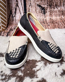 Clio Slip - On UltraLite X - Black and Bone - Women's Shoes - Twisted X - Bronco Western Supply Co.