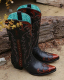 Cognac Bandit Corral Boot - Women's Boots - Corral Boots - Bronco Western Supply Co.