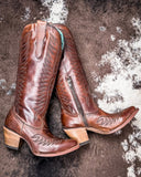 Cognac Charm Corral Boots - Women's Boots - Corral Boots - Bronco Western Supply Co.