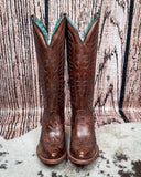 Cognac Charm Corral Boots - Women's Boots - Corral Boots - Bronco Western Supply Co.