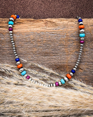 Color Riot Beaded Fashion Necklace – Jewelry from Bronco Western Supply Co.