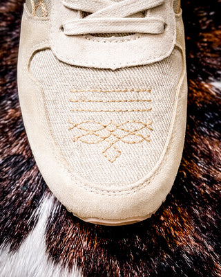 Giddyup Spice Western Stitch Joggers in Creme by Roper