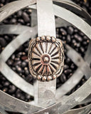 Concho Cuff Fashion Ring - Jewelry - Blue Tortoise - Bronco Western Supply Co.