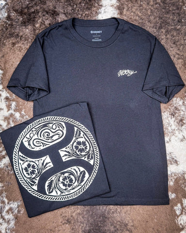 Concho Hooey T-Shirt - Black - Shirts & Tops - Hooey - Bronco Western Supply Co.