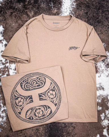 Concho Hooey T-Shirt - Brown - Shirts & Tops - Hooey - Bronco Western Supply Co.