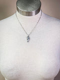 Coty Lightning Pendant Fashion Necklace - Silver - Jewelry - Blue Tortoise - Bronco Western Supply Co.