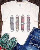 Cowboy Cinches Graphic Tee - Cream - Shirts & Tops - The Branded Blue Roan - Bronco Western Supply Co.