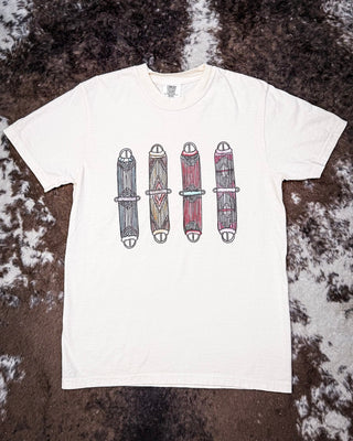 Cowboy Cinches Graphic Tee - Cream – Shirts & Tops from Bronco Western Supply Co.