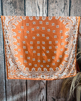 Cowboy Copper Wild Rag – Accessories from Bronco Western Supply Co.