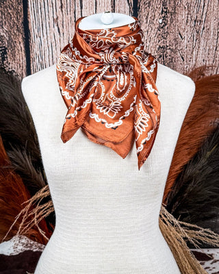 Cowboy Copper Wild Rag – Accessories from Bronco Western Supply Co.
