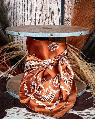 Cowboy Copper Wild Rag – Accessories from Bronco Western Supply Co.