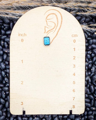 Cowgirl Charm Fashion Earring Set - Jewelry - Blue Tortoise - Bronco Western Supply Co.