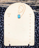 Cowgirl Charm Fashion Earring Set - Jewelry - Blue Tortoise - Bronco Western Supply Co.