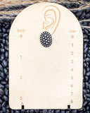 Cowgirl Charm Fashion Earring Set - Jewelry - Blue Tortoise - Bronco Western Supply Co.