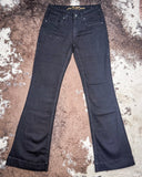 Cowgirl Tuff - Black Sport Trouser Jeans – Natural Waist with Cellphone Pocket - Apparel - Cowgirl Tuff Company - Bronco Western Supply Co.