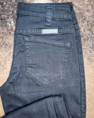 Cowgirl Tuff - Black Sport Trouser Jeans – Natural Waist with Cellphone Pocket – Apparel from Bronco Western Supply Co.