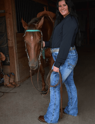 Cowgirl Tuff Blazin' Trouser Jeans – Apparel from Bronco Western Supply Co.