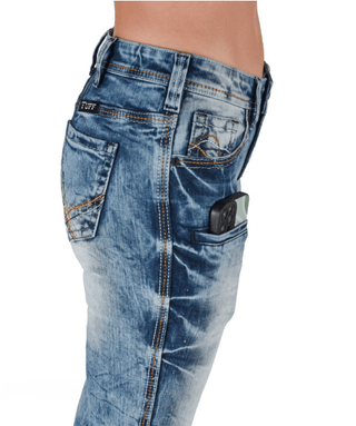 Cowgirl Tuff Blazin' Trouser Jeans – Apparel from Bronco Western Supply Co.