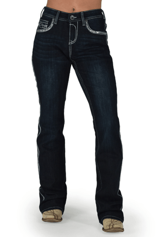 Cowgirl Tuff Bling It On Bootcut Jeans – Apparel from Bronco Western Supply Co.