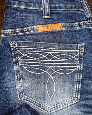 Cowgirl Tuff Boot - ee Trouser Jeans – Apparel from Bronco Western Supply Co.