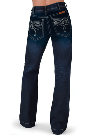 Cowgirl Tuff Boot Stitch Trouser Jeans – Apparel from Bronco Western Supply Co.