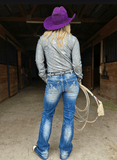 Cowgirl Tuff Buck Off Bootcut Jeans - Apparel - Cowgirl Tuff Company - Bronco Western Supply Co.