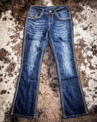 Cowgirl Tuff Conqueror Bootcut Jeans – Apparel from Bronco Western Supply Co.