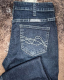 Cowgirl Tuff - Dark Charcoal DFMI Bootcut Jeans – Natural Waist Tuff Flex Denim - Apparel - Cowgirl Tuff Company - Bronco Western Supply Co.