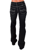 Cowgirl Tuff - Dark Charcoal DFMI Bootcut Jeans – Natural Waist Tuff Flex Denim - Apparel - Cowgirl Tuff Company - Bronco Western Supply Co.