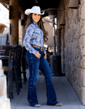 Cowgirl Tuff Deep Sapphires Trouser Jeans - Apparel - Cowgirl Tuff Company - Bronco Western Supply Co.