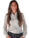 Cowgirl Tuff Desert Hound Pullover Button Up with Silver Foil - Apparel - Cowgirl Tuff Company - Bronco Western Supply Co.