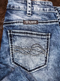 Cowgirl Tuff DFMI Bleached Bootcut Jeans - Apparel - Cowgirl Tuff Company - Bronco Western Supply Co.