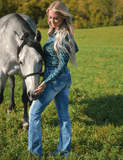 Cowgirl Tuff DFMI Bleached Bootcut Jeans - Apparel - Cowgirl Tuff Company - Bronco Western Supply Co.