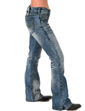 Cowgirl Tuff DFMI Bleached Bootcut Jeans - Apparel - Cowgirl Tuff Company - Bronco Western Supply Co.