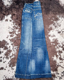 Cowgirl Tuff - DFMI Wide Leg Trouser Jeans – High Waist Medium Wash Denim - Apparel - Cowgirl Tuff Company - Bronco Western Supply Co.