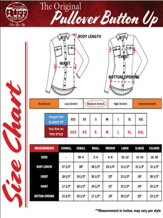 Cowgirl Tuff Dust and Grace – Navy and White Lace Print Button Up – Apparel from Bronco Western Supply Co.