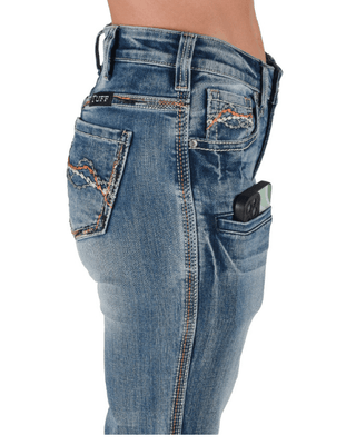 Cowgirl Tuff Dynamo Bootcut Jeans – Apparel from Bronco Western Supply Co.