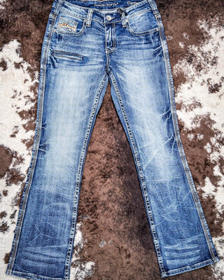 Cowgirl Tuff Dynamo Bootcut Jeans – Apparel from Bronco Western Supply Co.