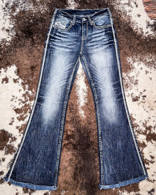 Cowgirl Tuff Fame Trouser Jeans – Apparel from Bronco Western Supply Co.
