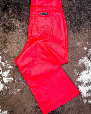 Cowgirl Tuff Flame Pull - On Trouser Jeans – Apparel from Bronco Western Supply Co.