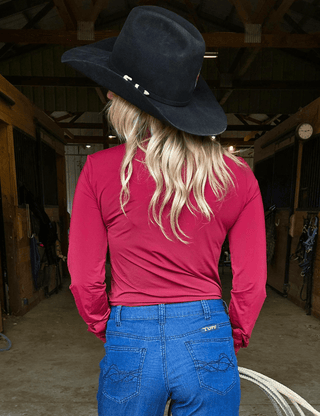 Cowgirl Tuff Garnet Grit Pullover Button Up – Apparel from Bronco Western Supply Co.