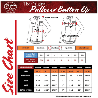 Cowgirl Tuff Garnet Grit Pullover Button Up – Apparel from Bronco Western Supply Co.