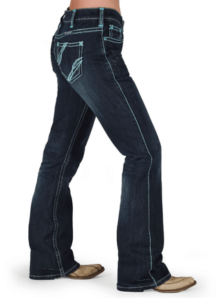 Cowgirl Tuff Gem Bootcut Jeans – Apparel from Bronco Western Supply Co.