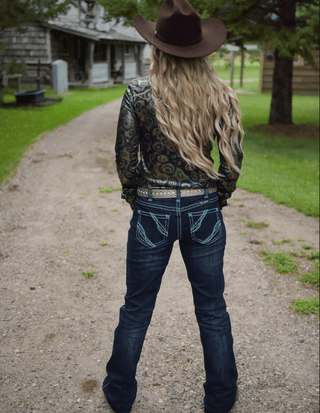 Cowgirl Tuff Gem Bootcut Jeans – Apparel from Bronco Western Supply Co.