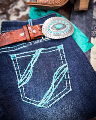 Cowgirl Tuff Gem Bootcut Jeans - Apparel - Cowgirl Tuff Company - Bronco Western Supply Co.