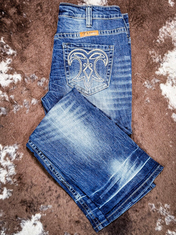 Cowgirl Tuff Gone Western Bootcut Jeans - Apparel - Cowgirl Tuff Company - Bronco Western Supply Co.