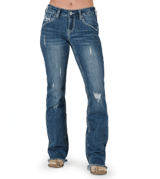 Cowgirl Tuff Honey Got Ripped II Bootcut Jeans - Apparel - Cowgirl Tuff Company - Bronco Western Supply Co.